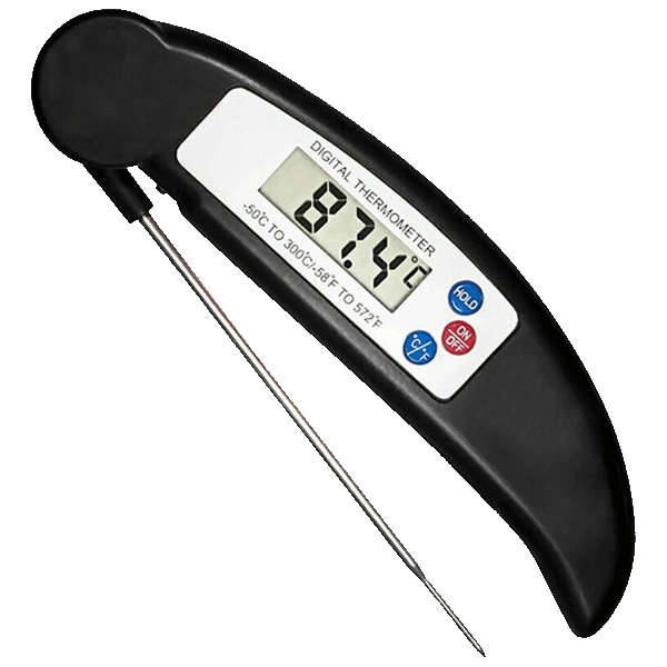 ProThermo Instant-Read Digital Meat and Poultry Thermometer by Two Elephants