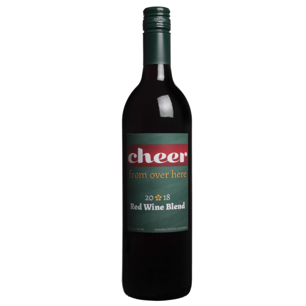 Cheer From Over Here Holiday Red Wine Blend (Full or Half Case)