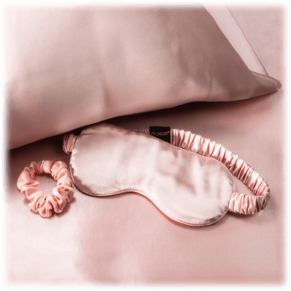 Pronoir Beauty Silky Sleep Set (Pillowcase, Sleep Mask, Scrunchies)
