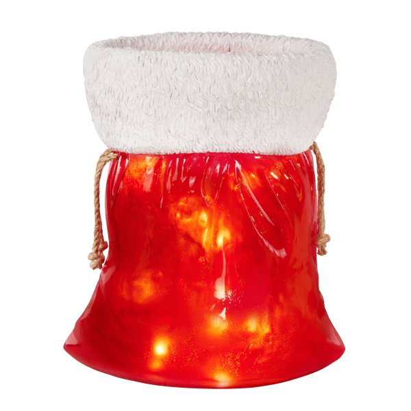 Winter Lane Lighted Santa Pack (17.9")