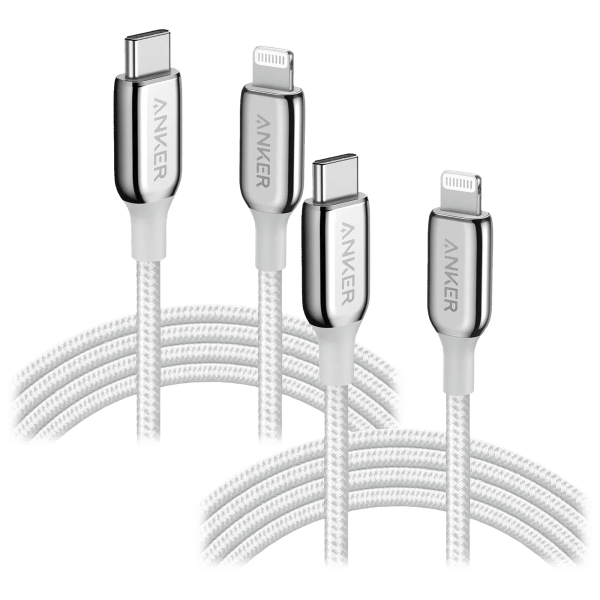 2-Pack: Anker PowerLine+ III USB-C to Lightning Cables (6ft)