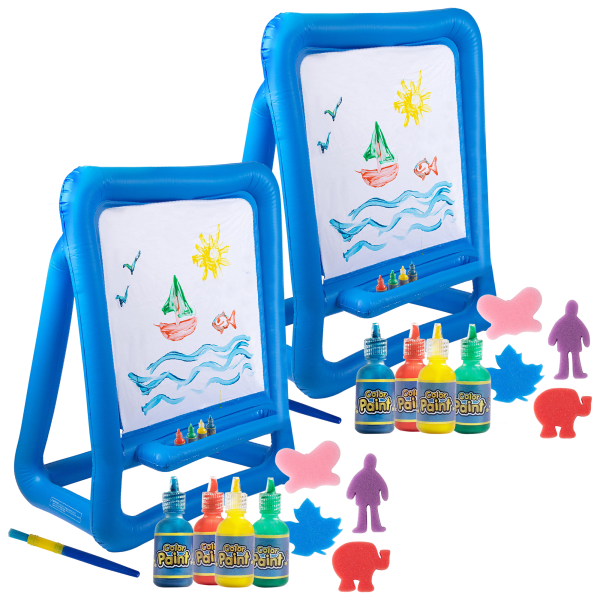 2-Pack: Plush Creations Inflatable Large Art Easel