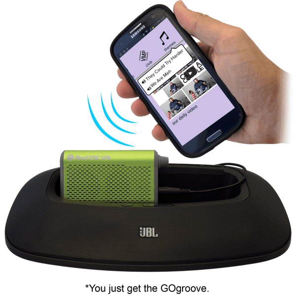 Meh GOgroove Power Bank, Bluetooth Speaker/Receiver, and FM Radio