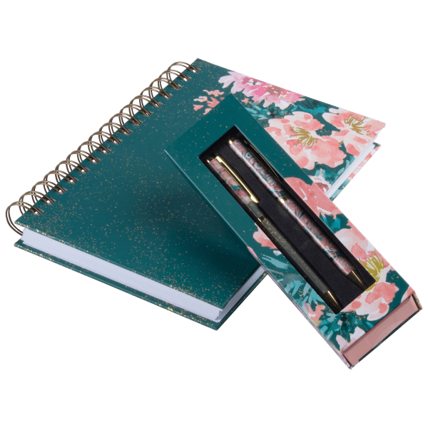 Lady Jayne Designer Journal and Boxed Pen Set