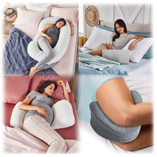 Meh: Nue by Novaform C-Shape, Knee, Wedge & Body Pillows