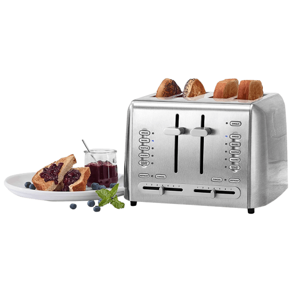 Cuisinart Custom Select 4 Slice Toaster With Dual Control Panels