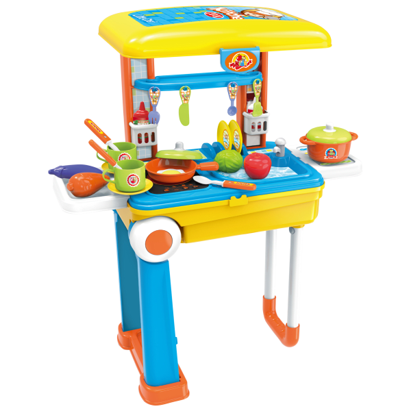 Toy Chef 2 in 1 Travel Suitcase Kitchen Set