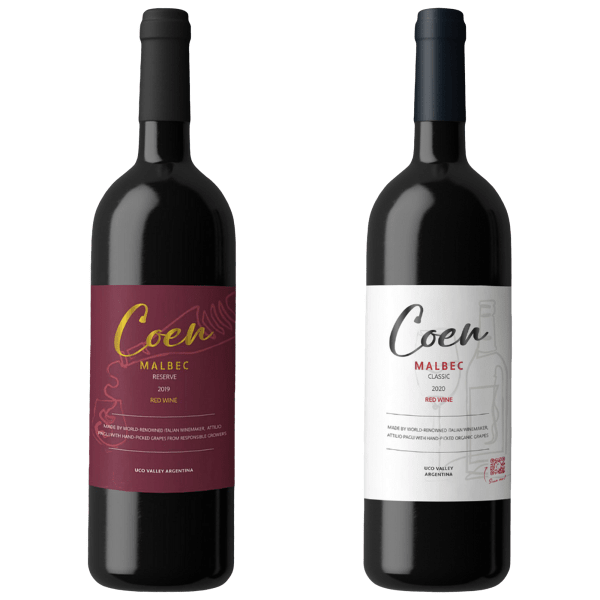Coen Wines Mixed Agentinean Malbecs