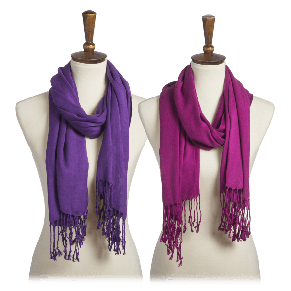 Meh 2Pack Pashminas OR Infinity Scarves by TriCoastal Designs