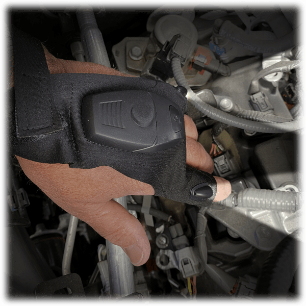 MorningSave 2Pack SecureBrite LED Flashlight Gloves with Builtin