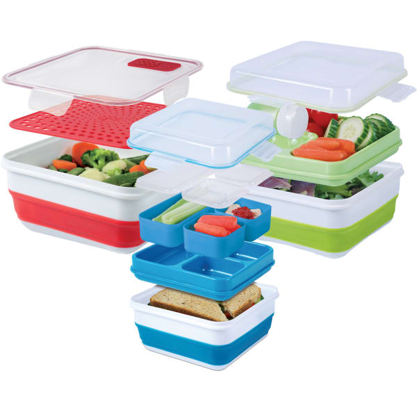 Cool Gear 17-Piece Expandable Food Storage