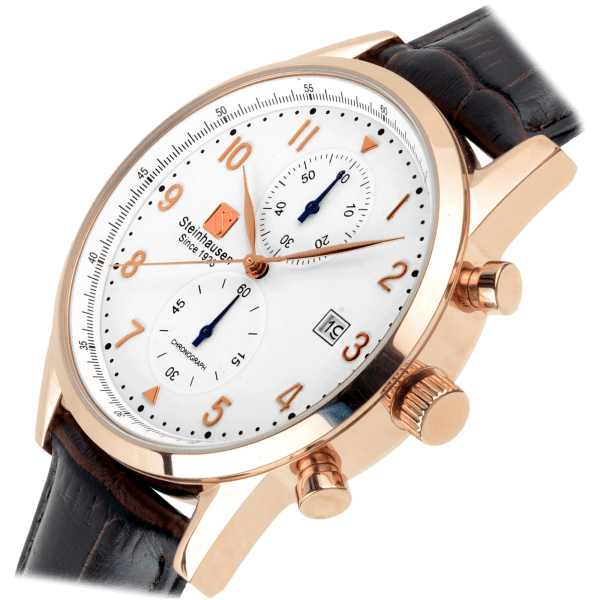 MorningSave Men's "Lugano" Swiss Quartz Watch by Steinhausen