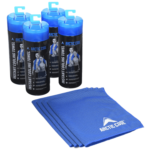 4-Pack: Arctic Cool Instant Cooling Towels