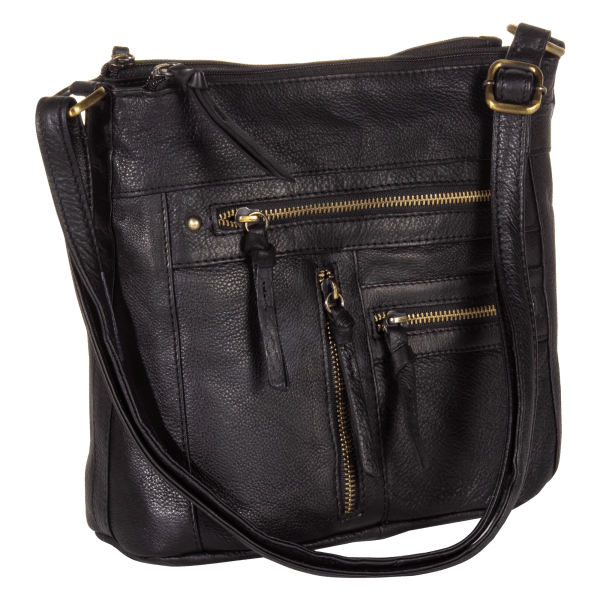 MorningSave: Great American Leatherworks Multi-Zip Genuine Leather ...