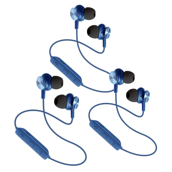 3-Pack: Xtreme Sound Sidekick Bluetooth Earbuds with Virtual Assistant