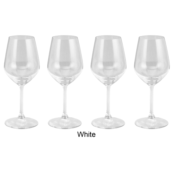 Bormioli Rocco 4-Pack Restaurant White Wine Glasses