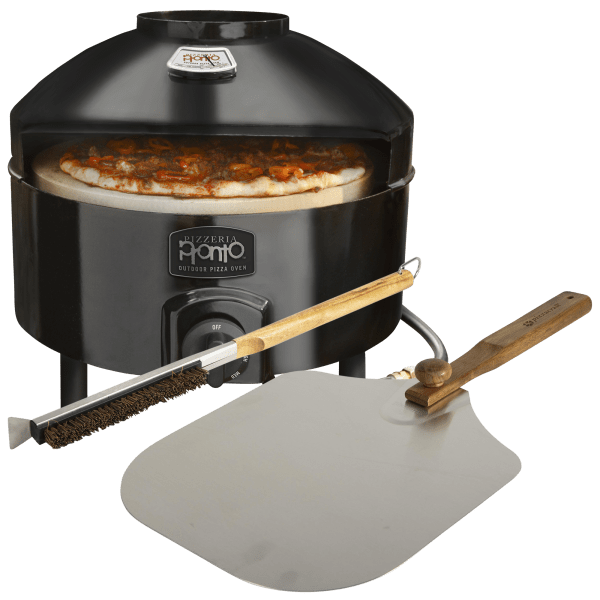 Pizzacraft Pizzeria Pronto Outdoor Pizza Oven with Peel And Brush Set