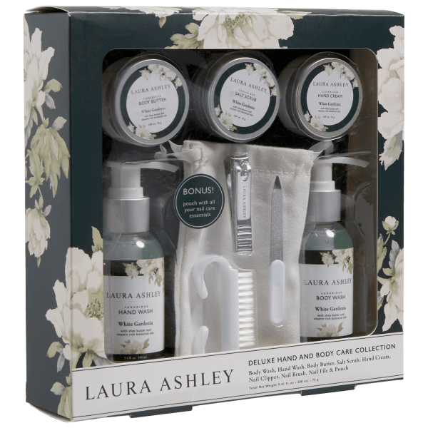 Laura Ashley Deluxe Hand and Body Care 9Piece Collection