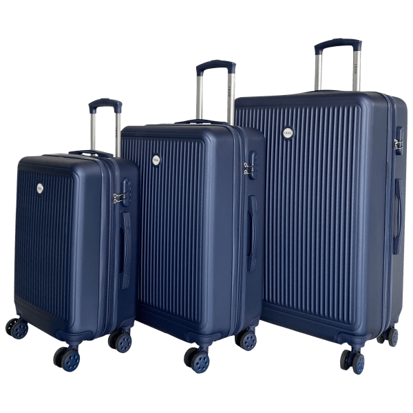 MorningSave IZOD Clara 3Piece Expandable ABS Luggage Set