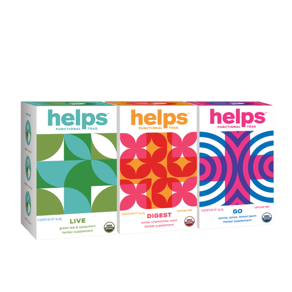 192-Pack: HELPS Organic Functional Herbal Teas