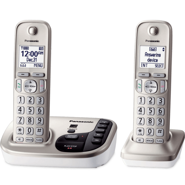 Panasonic 2-Handset Telephone System (Refurbished)