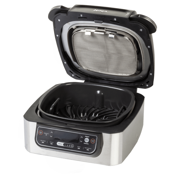SideDeal Ninja 5in1 Indoor Grill 4 Quart Air Fryer with Smart Cook System