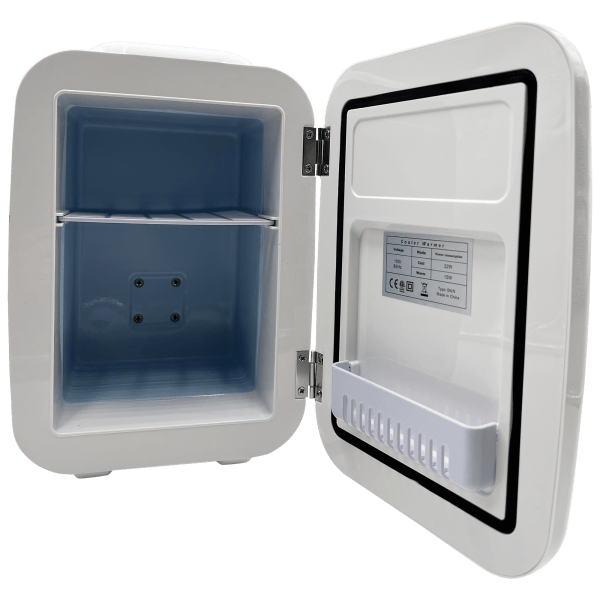 MorningSave Mica Personal Mini Fridge For Up To 6 Beverage Cans