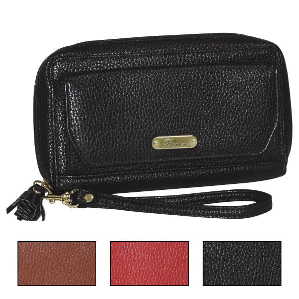 Buxton Ladies Power Tech Wallet with Battery & RFID Protection