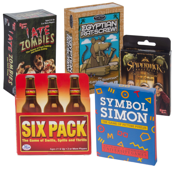 University Games 5-Piece Card Game Bundle