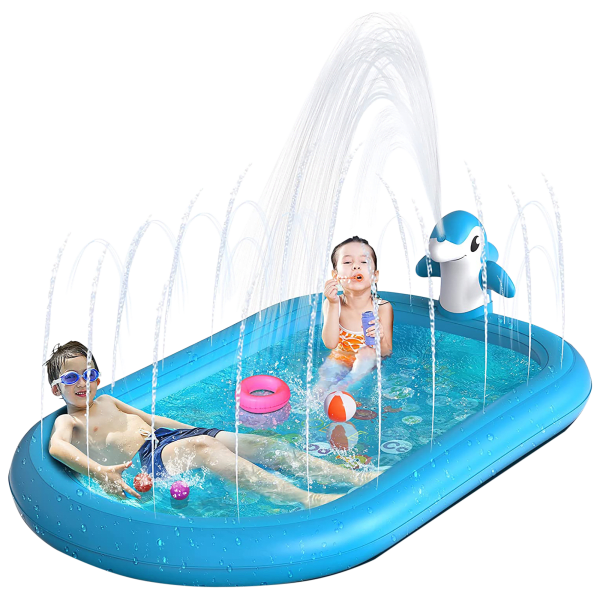 Oeves Inflatable Splash Pad (43" x 35")