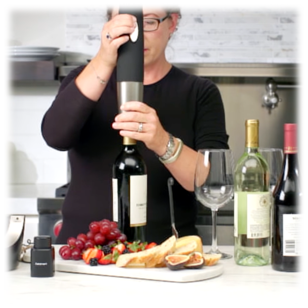 MorningSave Cuisinart Cordless Wine Opener with Foil Cutter and Vacuum