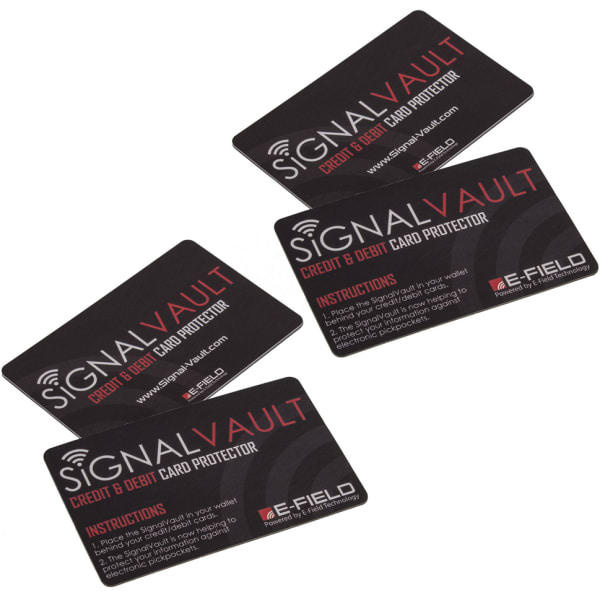 Signal Guard Card MorningSave: 4-Pack: SignalVault RFID Blocking Cards