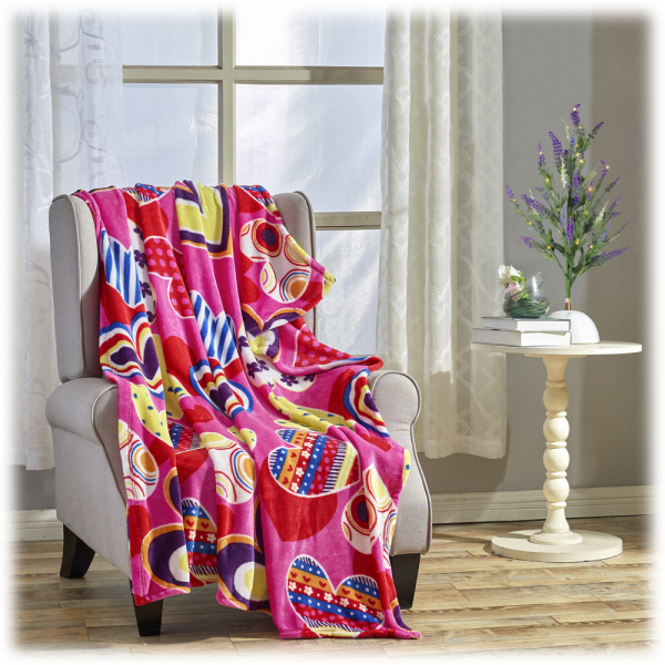 MorningSave: Noble House Valentine's Throw Blankets