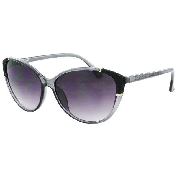 MorningSave: Kay Unger Gray Cat Eye Frames With Gradient Smoke Lenses