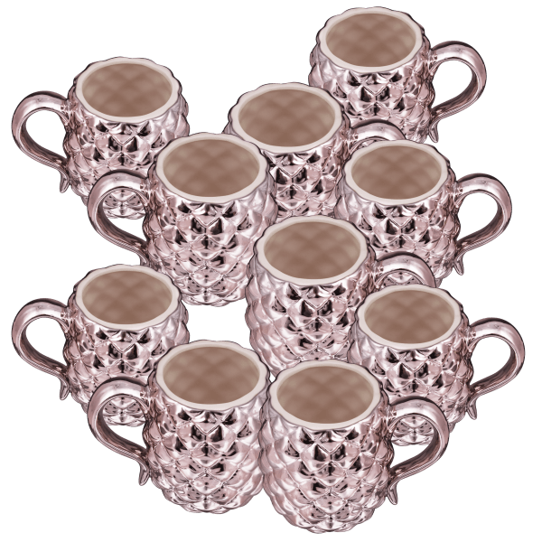 10-for-10am: Ten Pineapple Mugs (Yes, Ten Mugs)