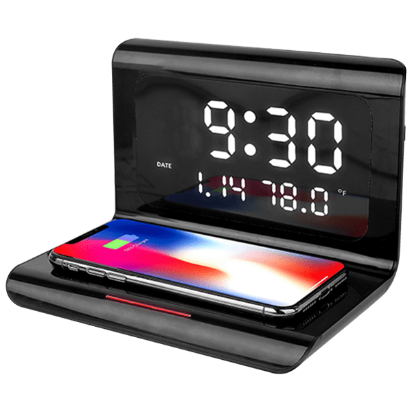 SideDeal: ZTech 2-in-1 Alarm Clock with 10W Wireless Charging Base