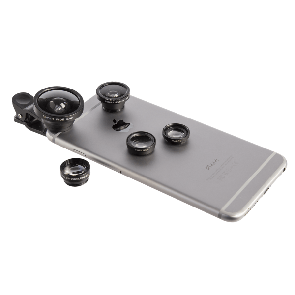 MorningSave Lux Telescope Lens and 5 in 1 Camera Lens Kit Bundle