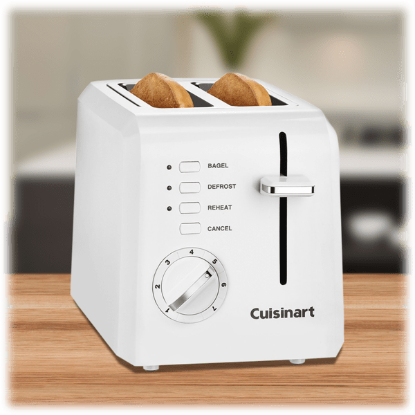 MorningSave Cuisinart 2Slice Plastic Toaster