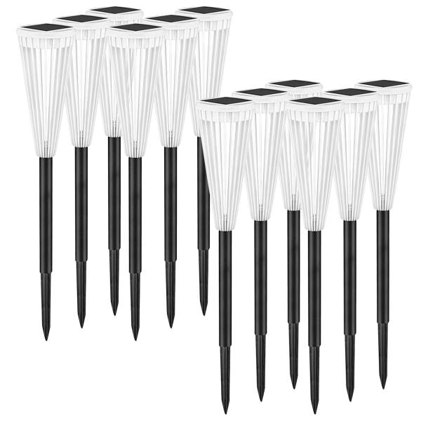 12-Pack: Kinkai Solar LED Garden Lights