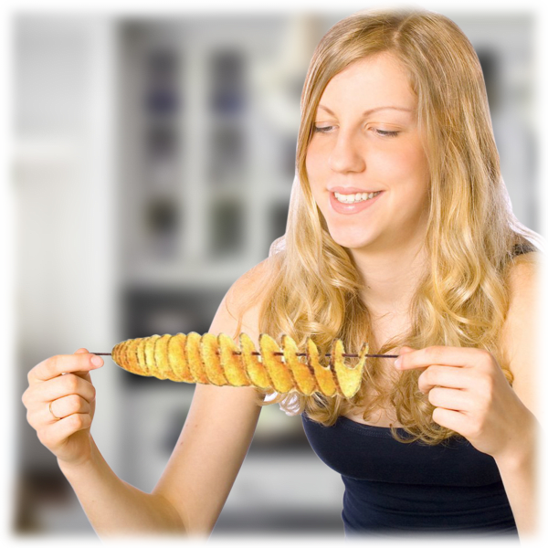 Handheld Easy Tornado Potato Twister Set