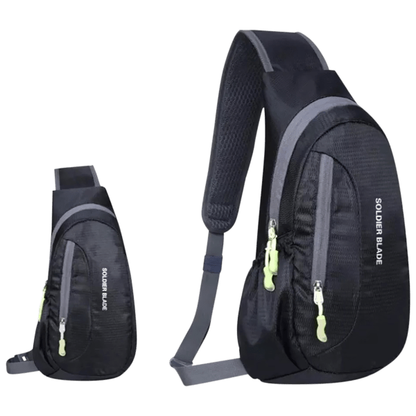 MorningSave Waterproof Sling Bag Shoulder Backpack with Adjustable Strap