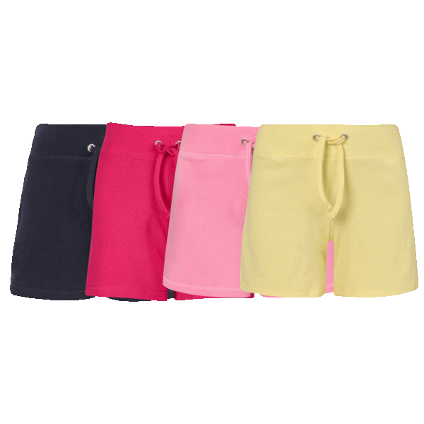 SideDeal: 4-Pack: Women's Assorted French Terry Shorts
