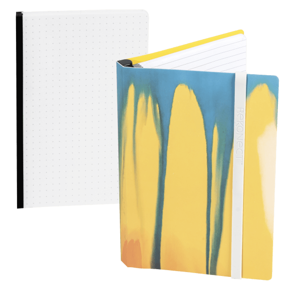 Morningsave rekonect customizable magnetic notebook with dotted paper