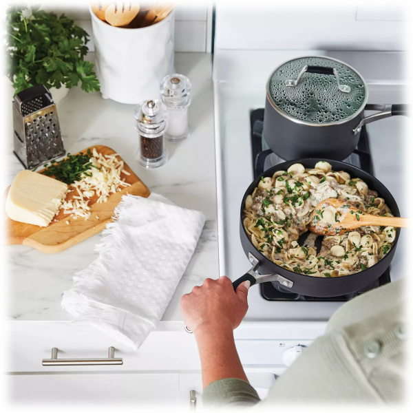 SideDeal: Calphalon Select 12-Piece Hard-Anodized Cookware Set