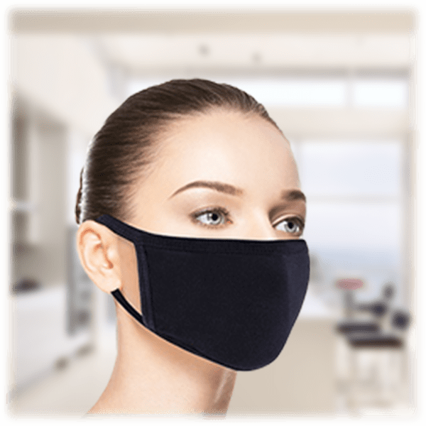 Morningsave 5 Pack Cotton Reusable Washable Face Masks 