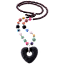 Titans Heart Lava Stone Party Necklace and Optional Essential Oils