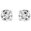Jaclyn Smith 2 Carat Moissanite Stud Earrings