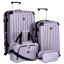 Travelers Club Midtown Hardside 4-Piece Luggage Travel Set