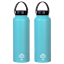 2-Pack: Tru Flask 40oz Insulated Bottles