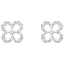 Donatello Gian Solid Sterling Silver Pavé Earrings